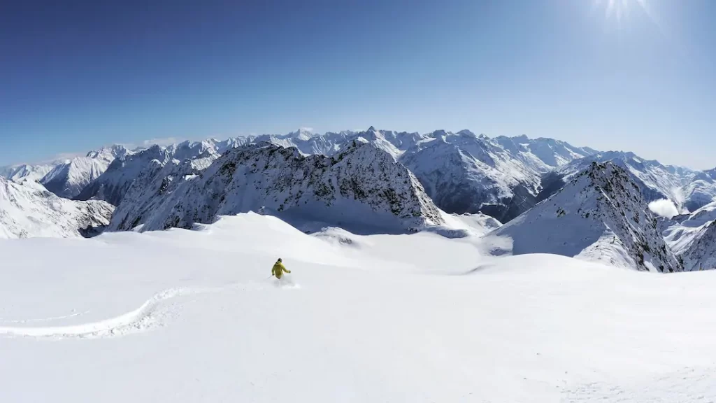 skiing with toddler