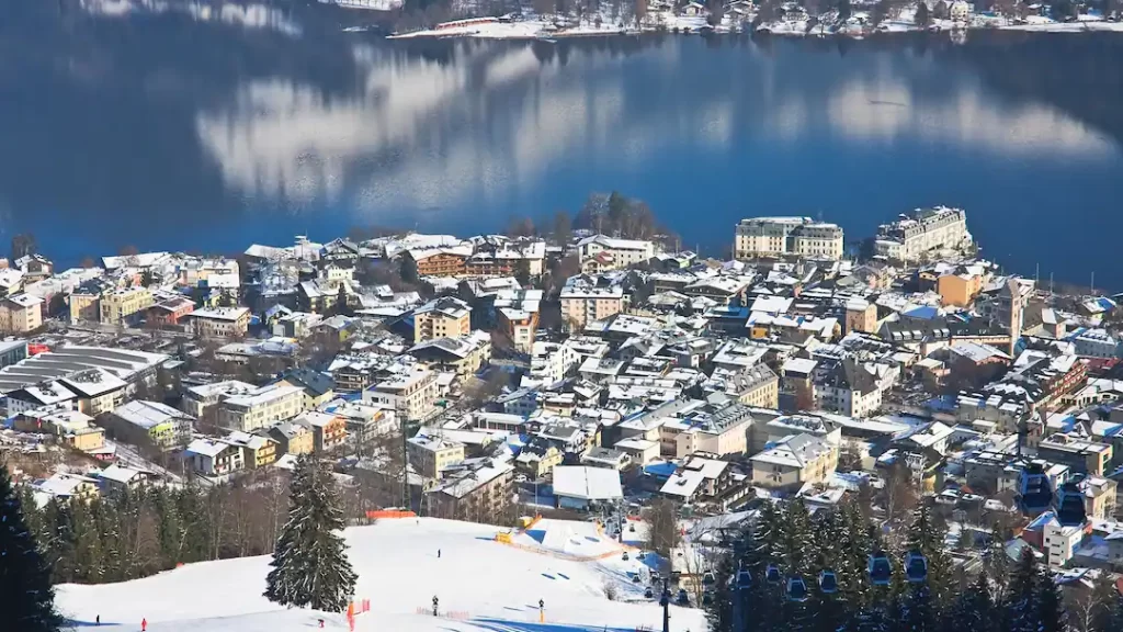 skiing with toddler