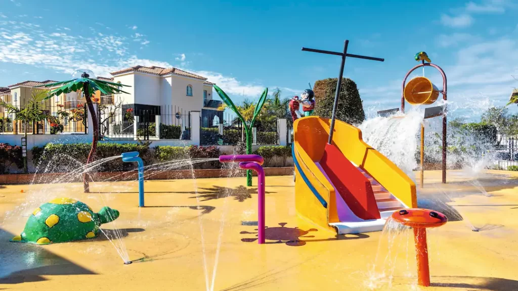 toddler friendly hotel in tenerife with a splash park