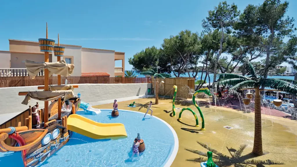 hotel for toddlers ibiza with a splash park