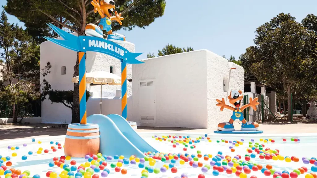 toddler friendly hotel ibiza with a splash park