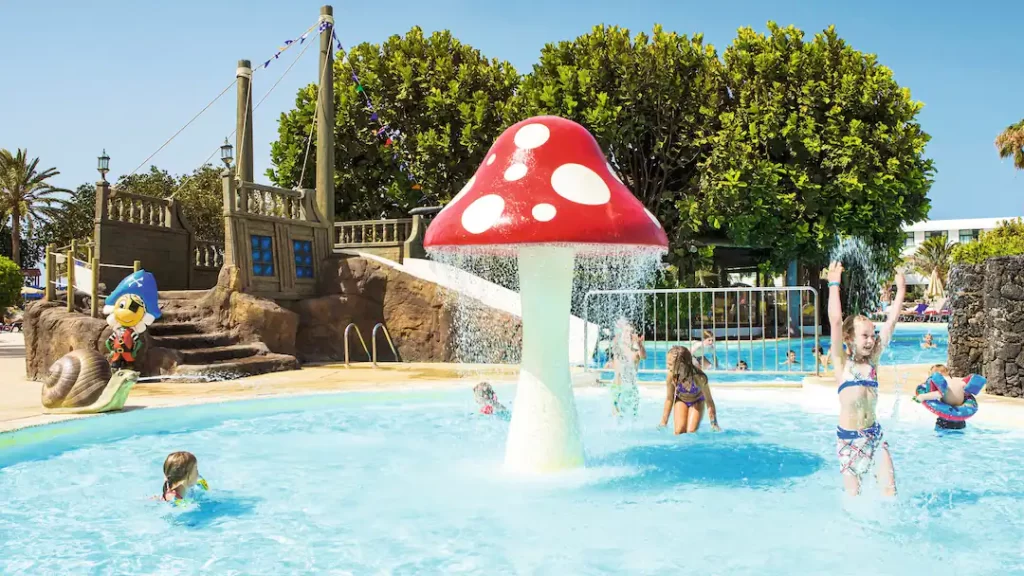 toddler friendly hotels in lanzarote with waterslides