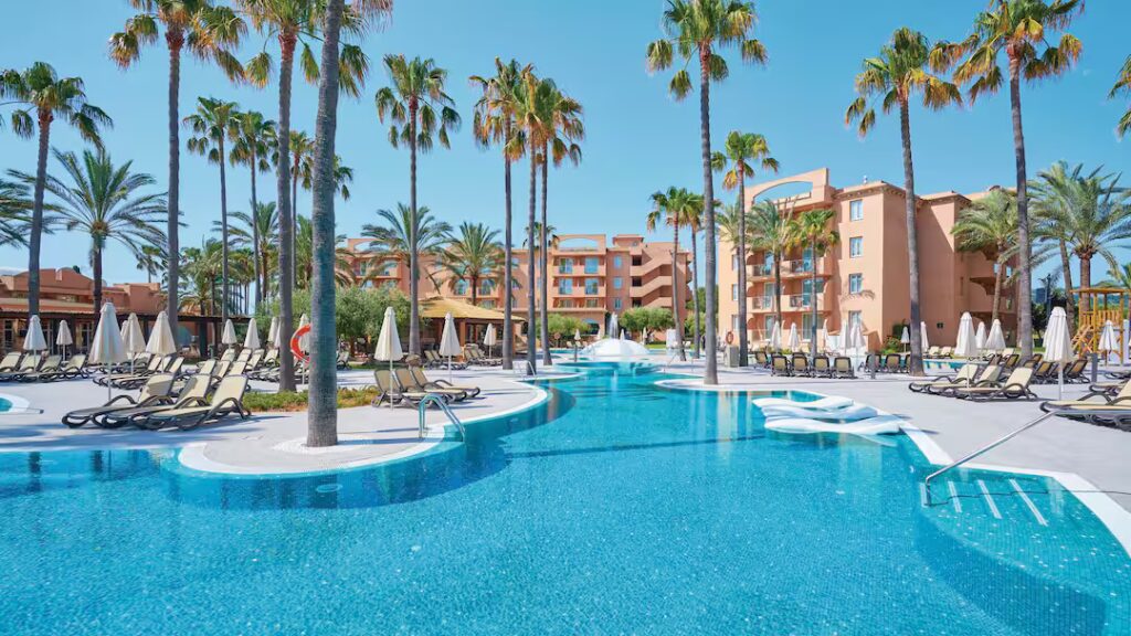 hotel in majorca with a splash park