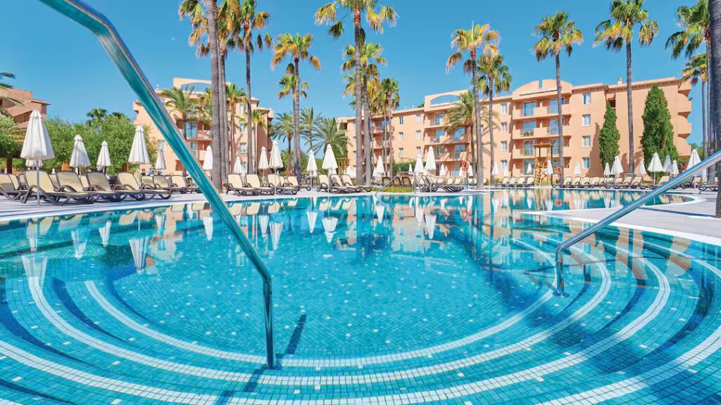hotel in majorca with a splash park