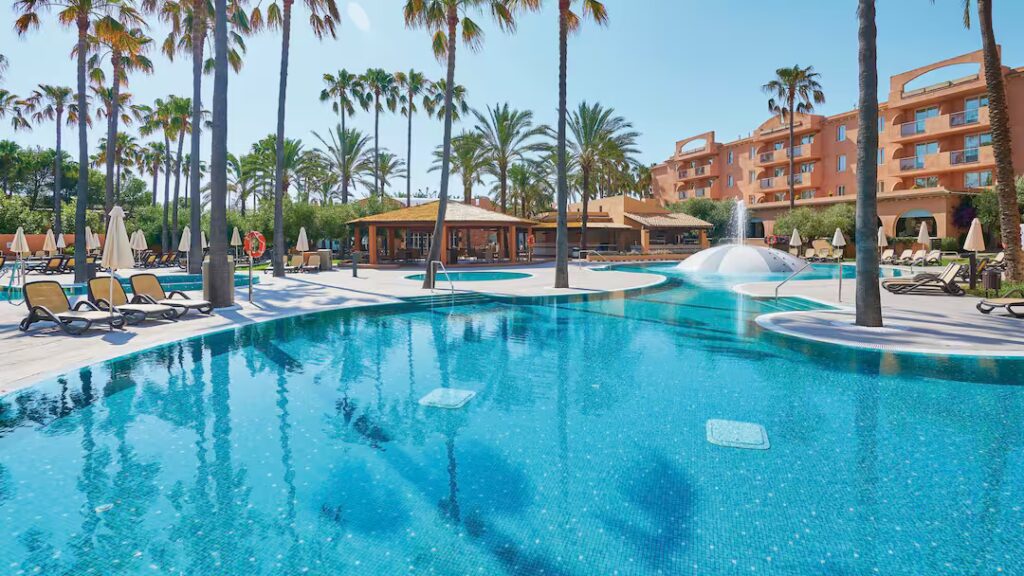 hotel in majorca with a splash park