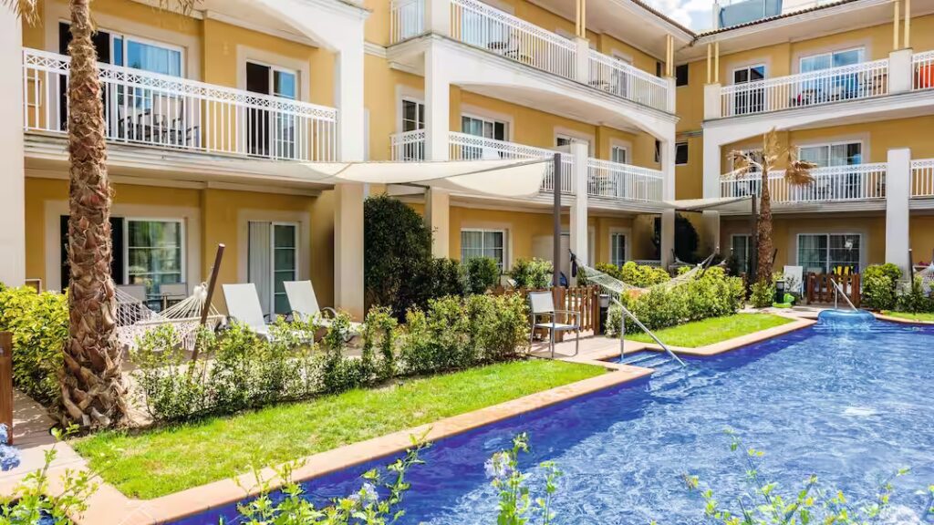 hotel in majorca with a waterpark