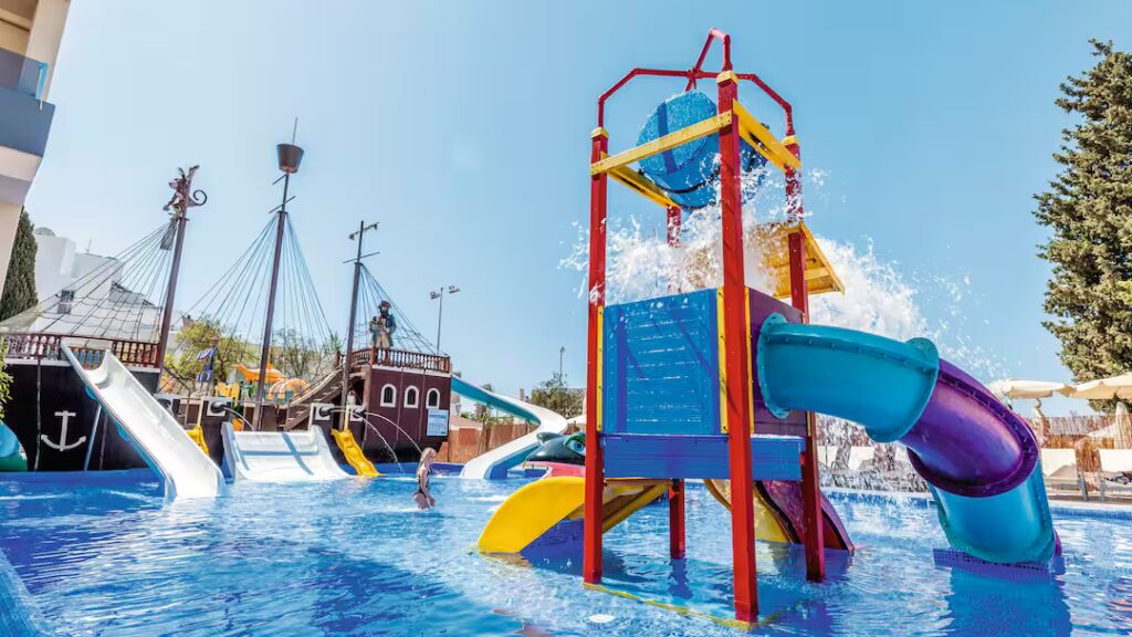 hotel in majorca with a splash park