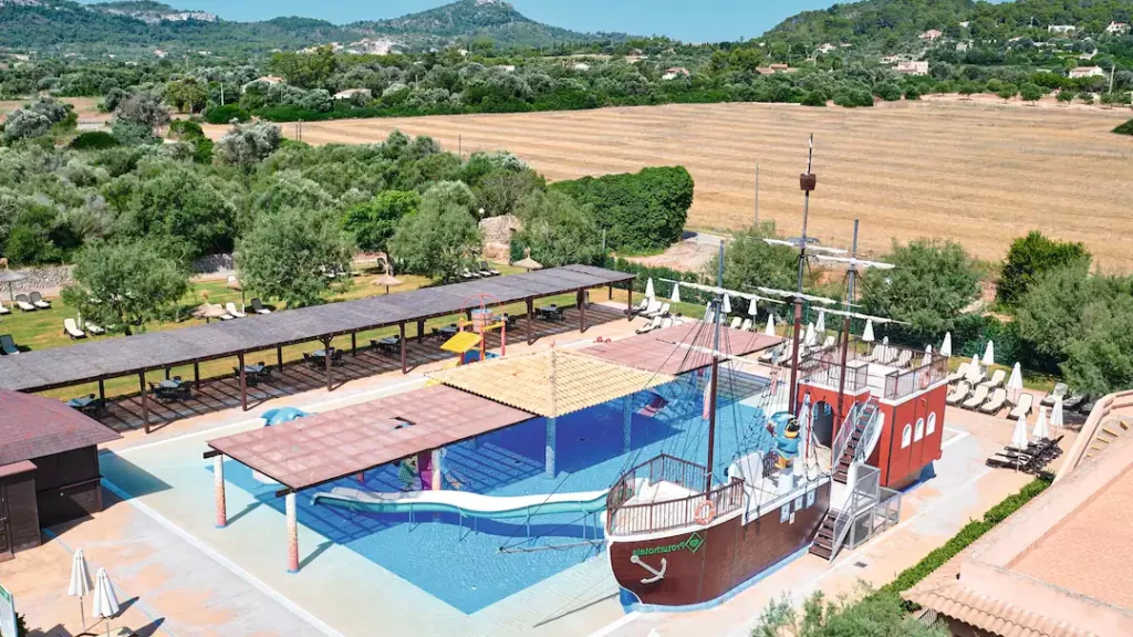 toddler friendly hotel in majorca with waterslides