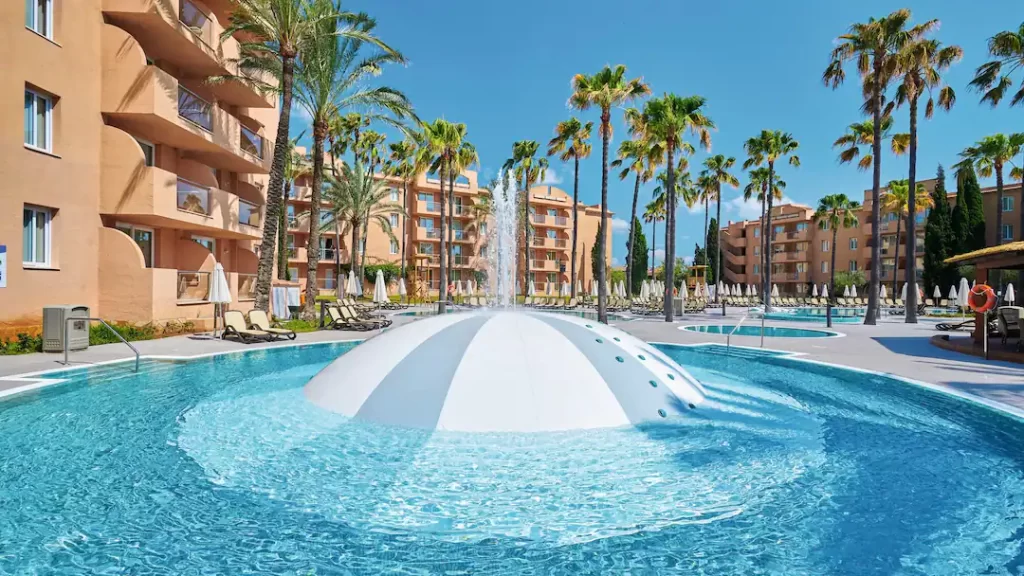 toddler friendly hotel in majorca with waterslides