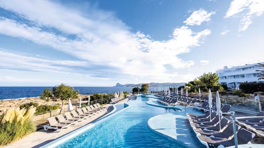 family friendly hotel ibiza with swim up room