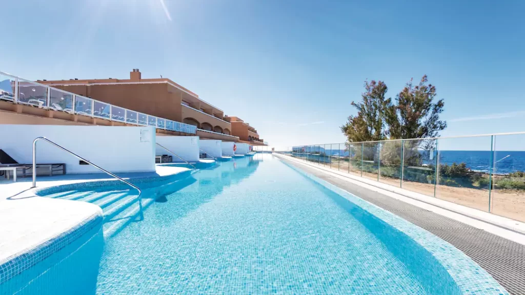 family friendly hotel in ibiza with a swim up room