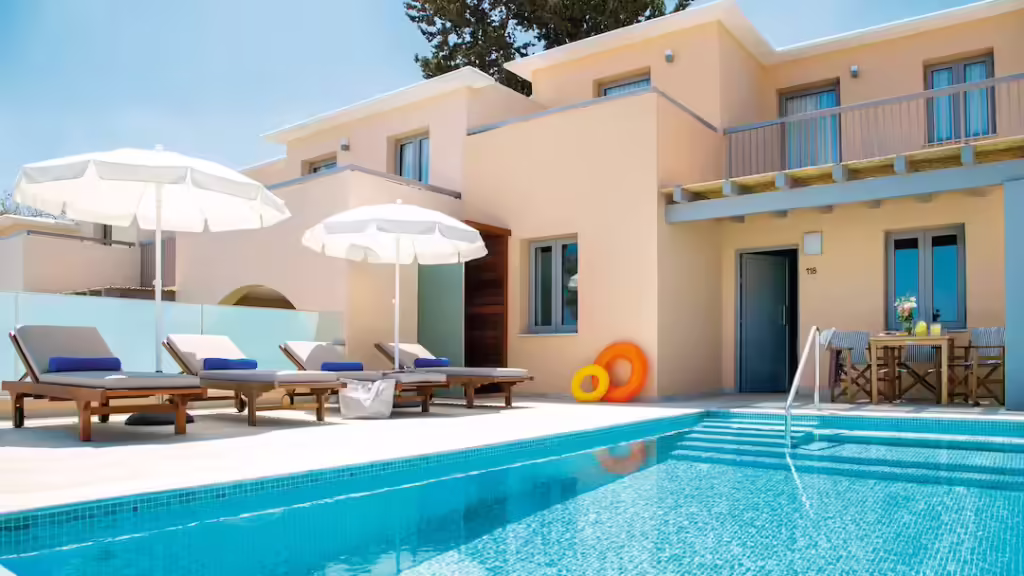 cyprus hotel with waterslides