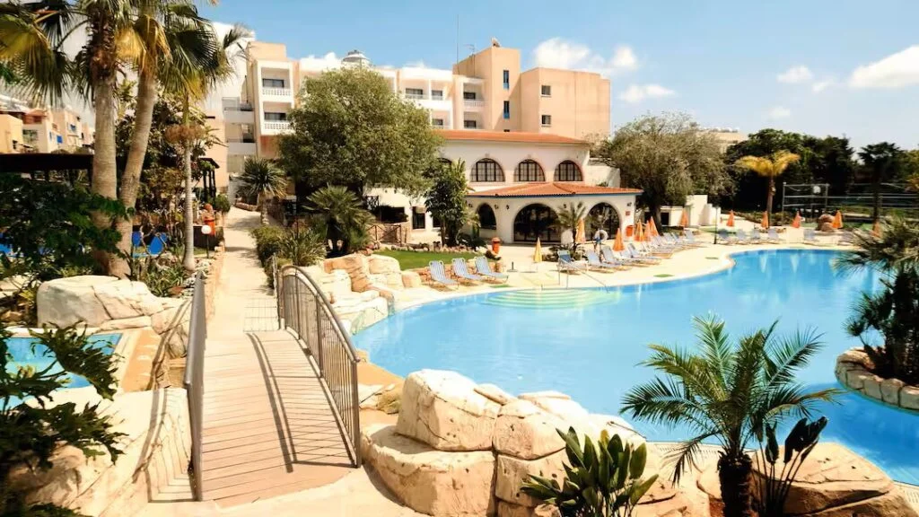 cyprus hotel with a splash park