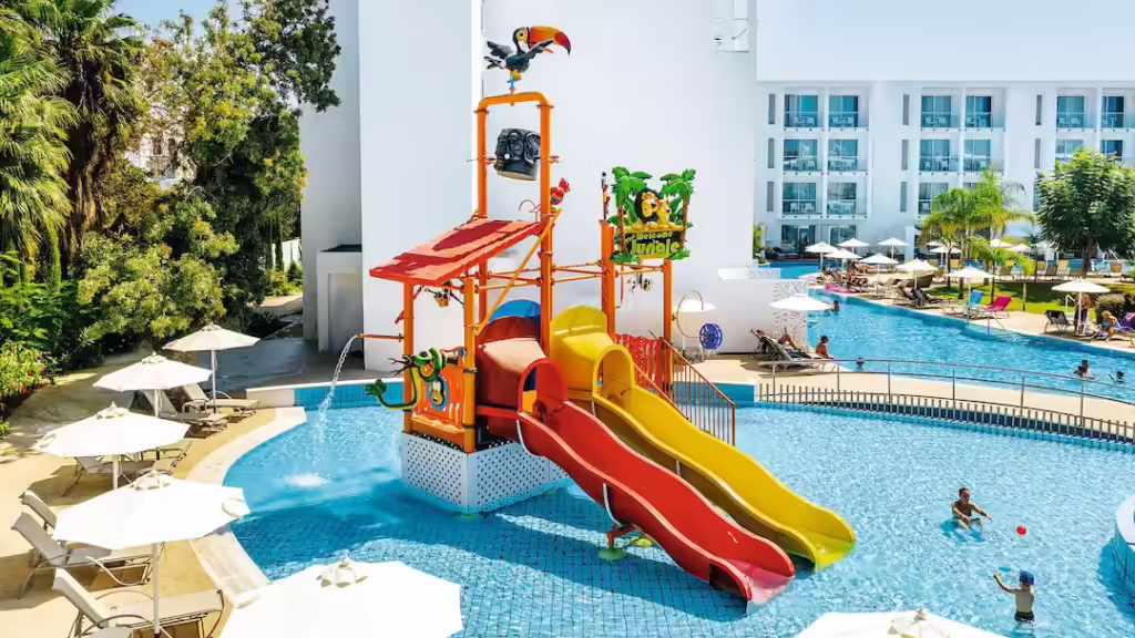 cyprus hotel with a splash park