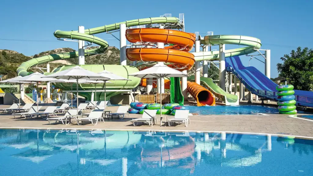 family friendly hotel in greece with swim up rooms