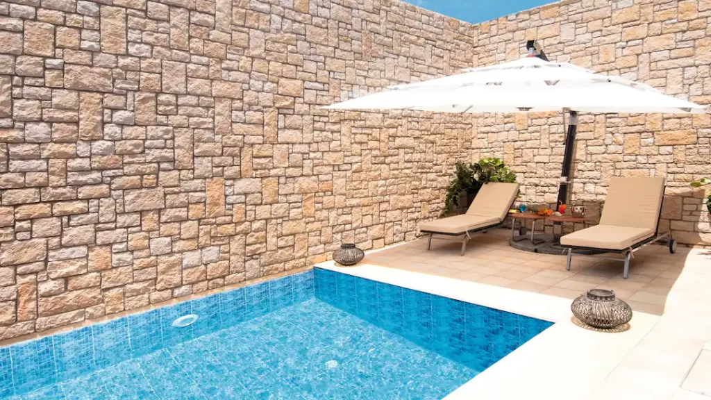 family friendly hotel in greece with swim up rooms