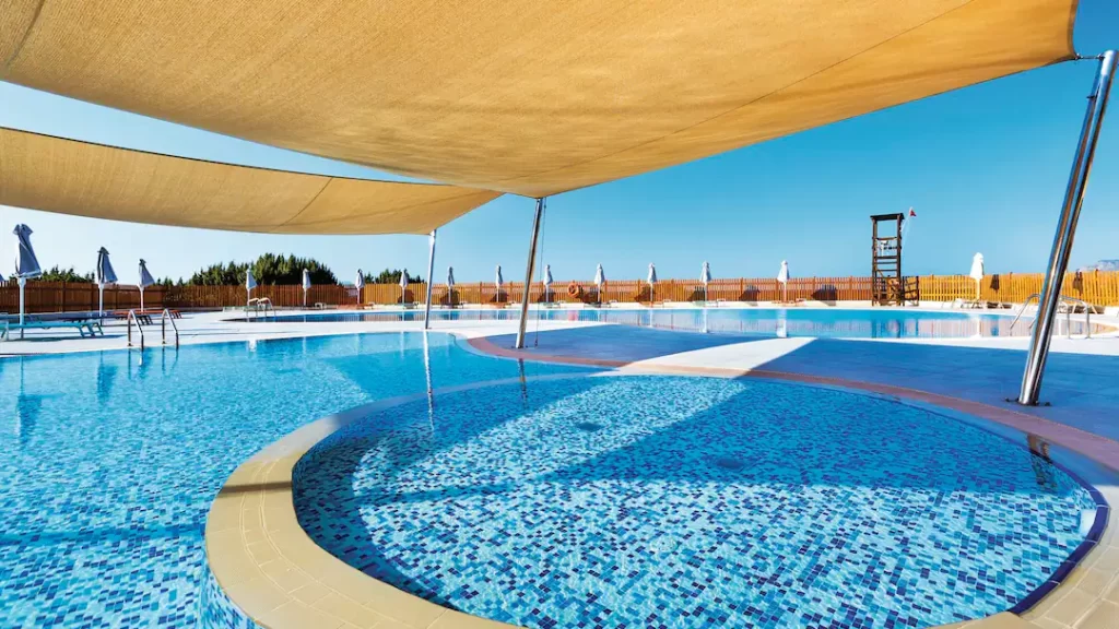 family friendly hotel in greece with swim up rooms
