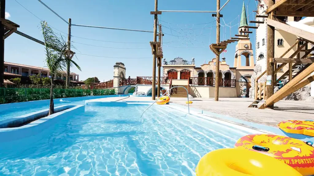 family friendly hotel in greece with swim up rooms