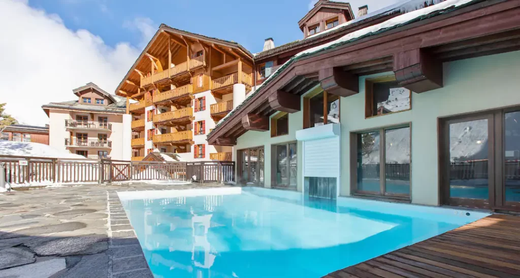 family friendly ski in ski out hotel