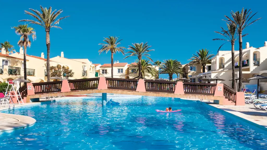 toddler friendly hotel menorca with a splash park