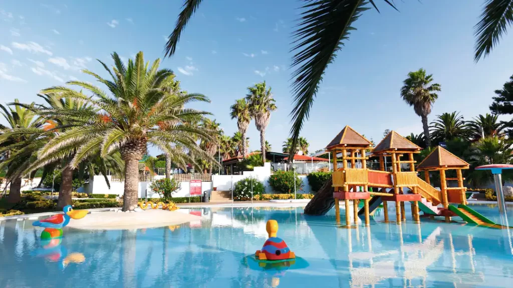 toddler friendly hotel menorca with a splash park