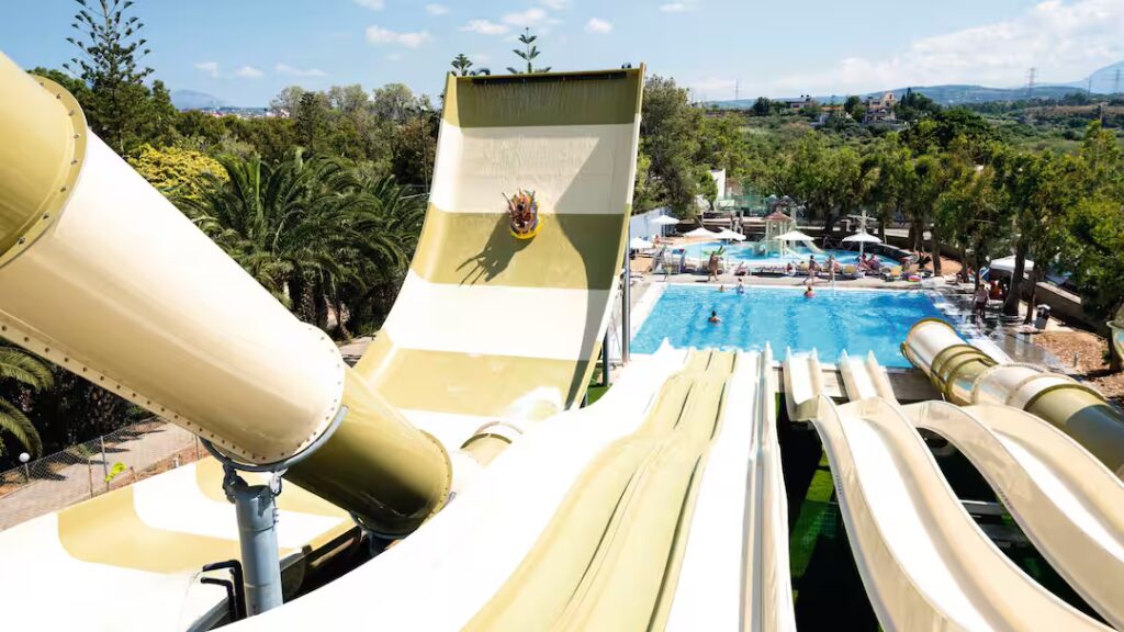 hotel in Crete with waterparks