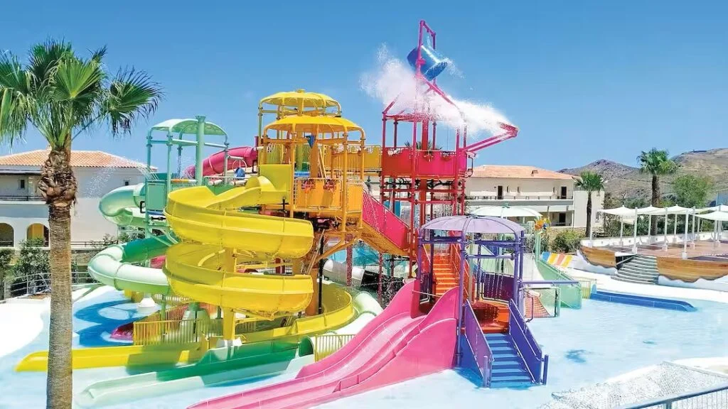 toddler friendly hotel in crete with waterpark