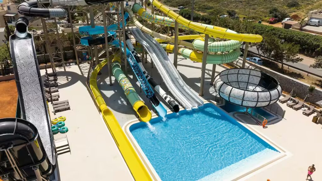 hotel in Crete with waterparks