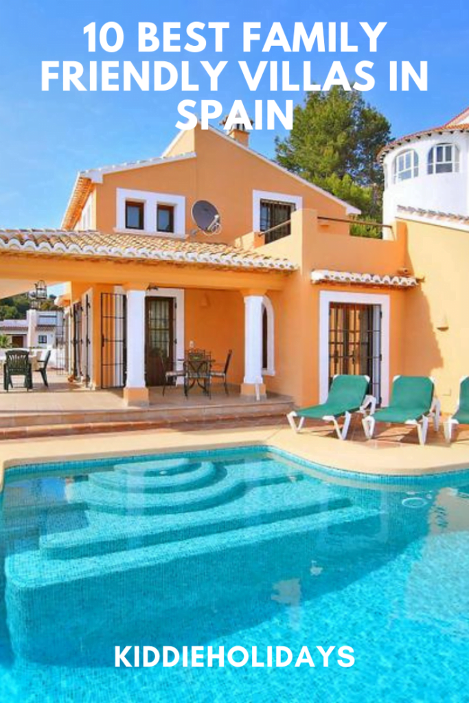 family friendly villa spain