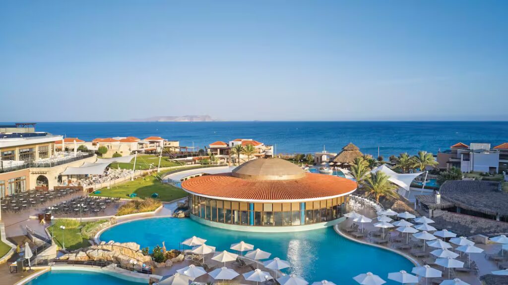 Crete hotel with a splash park
