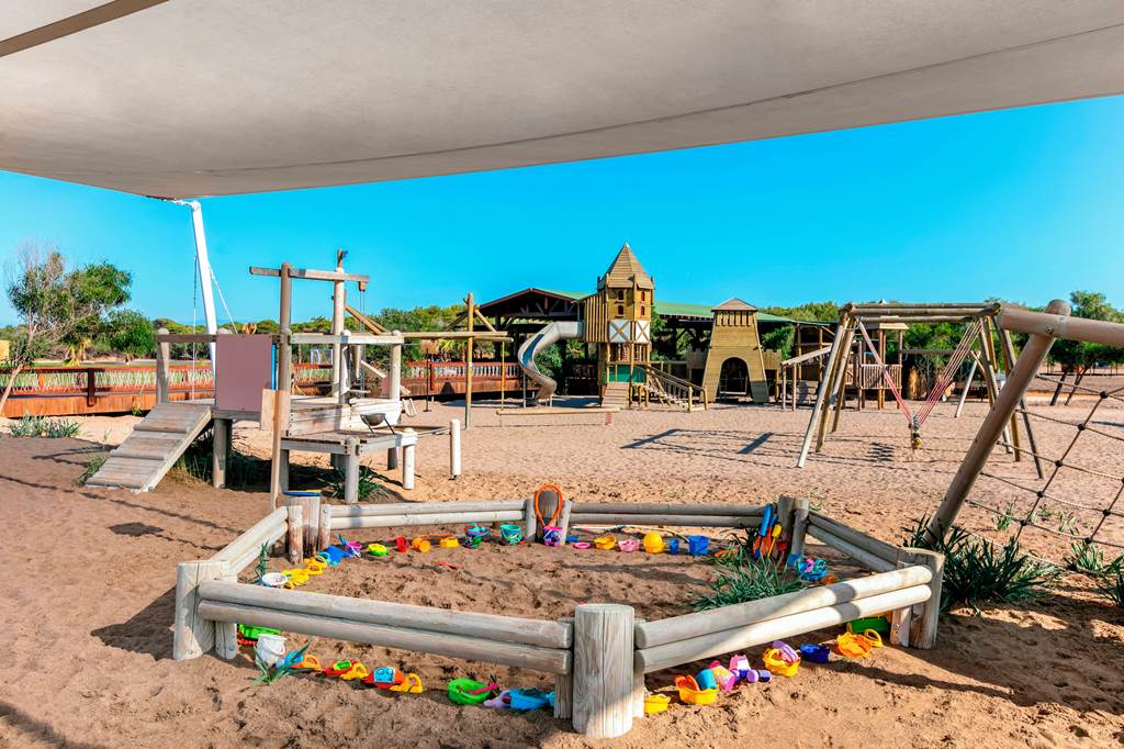 baby and toddler friendly hotel with playground