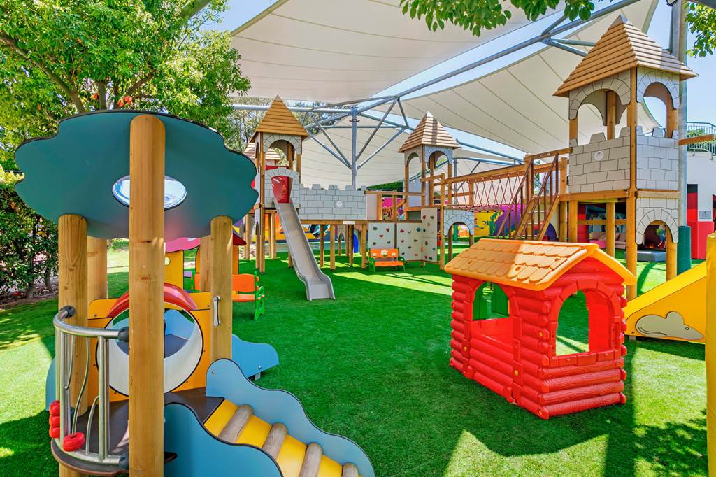 baby and toddler friendly hotel with playground