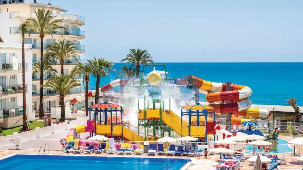 baby and toddler friendly hotel in spain with waterslides