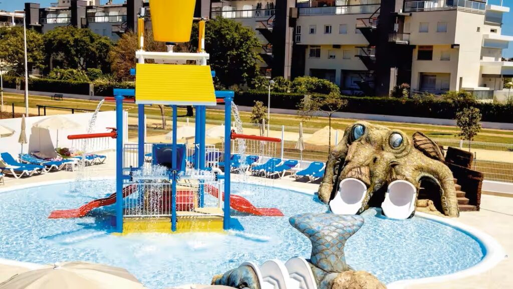 toddler friendly hotel spain with waterslides