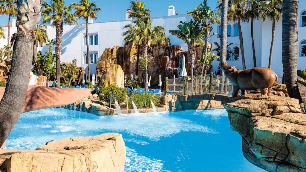 toddler friendly hotel spain with waterslides