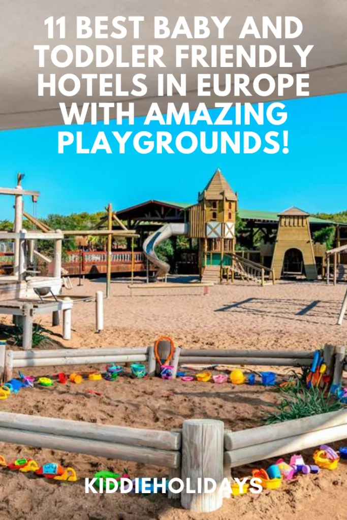 baby and toddler friendly hotel with playground