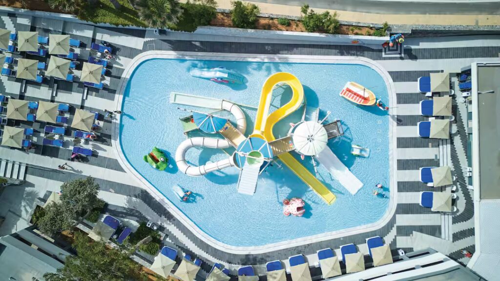 greece hotels with waterslides