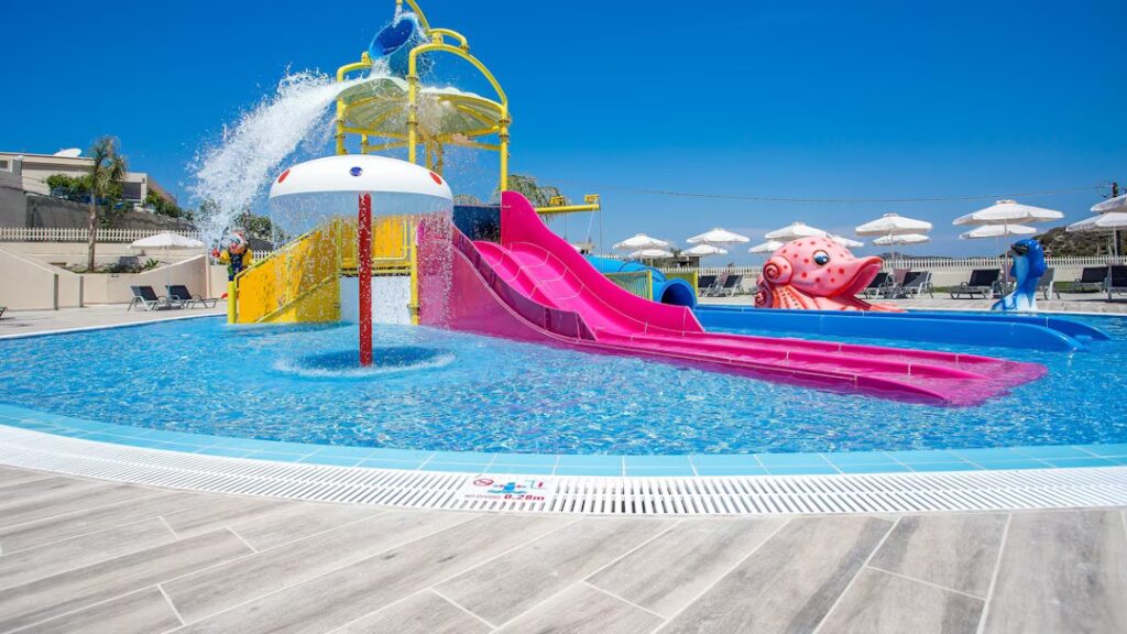 greece hotels with waterslides