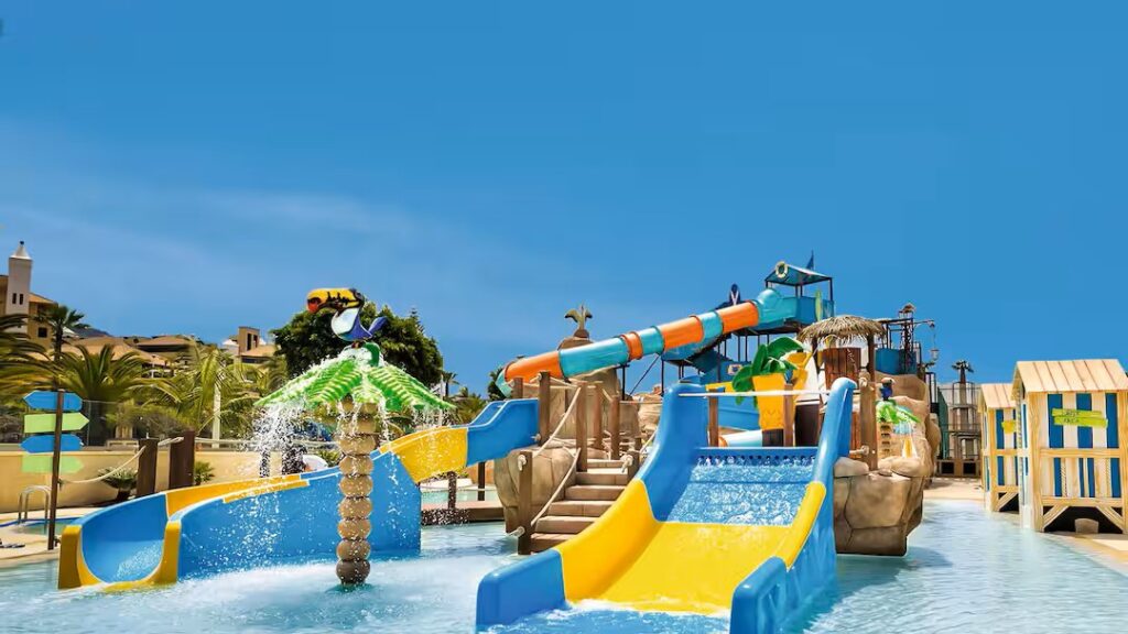 baby and toddler friendly hotel in the canary islands with waterslides