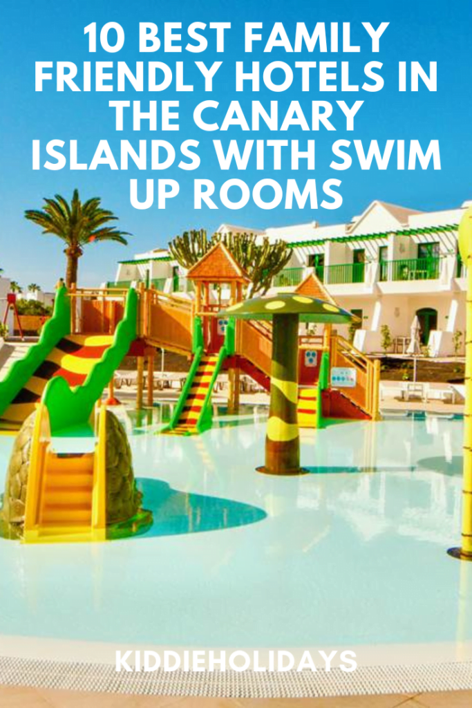 family friendly hotel canary islands with swim up rooms