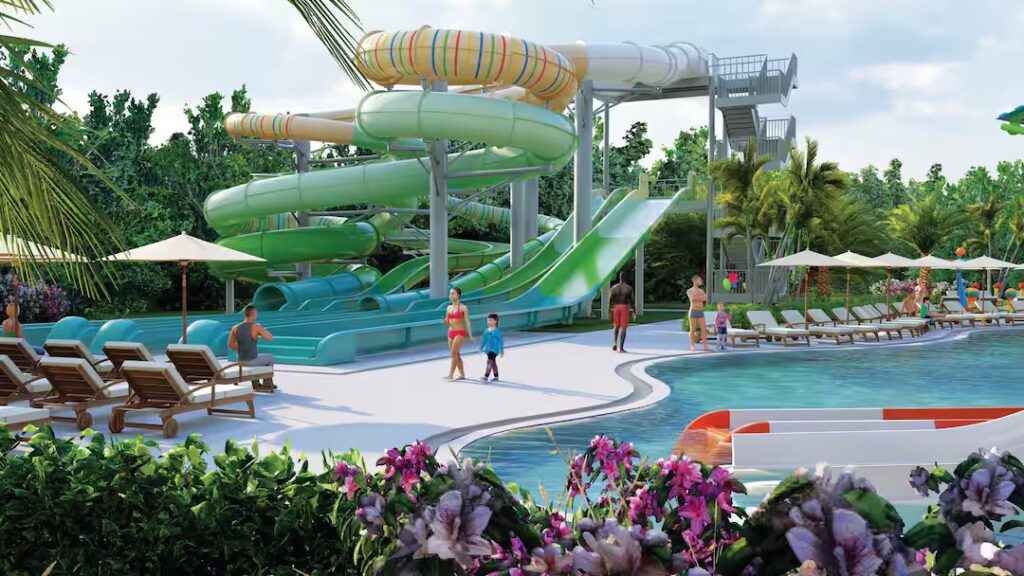 hotel in Cyprus with a waterpark