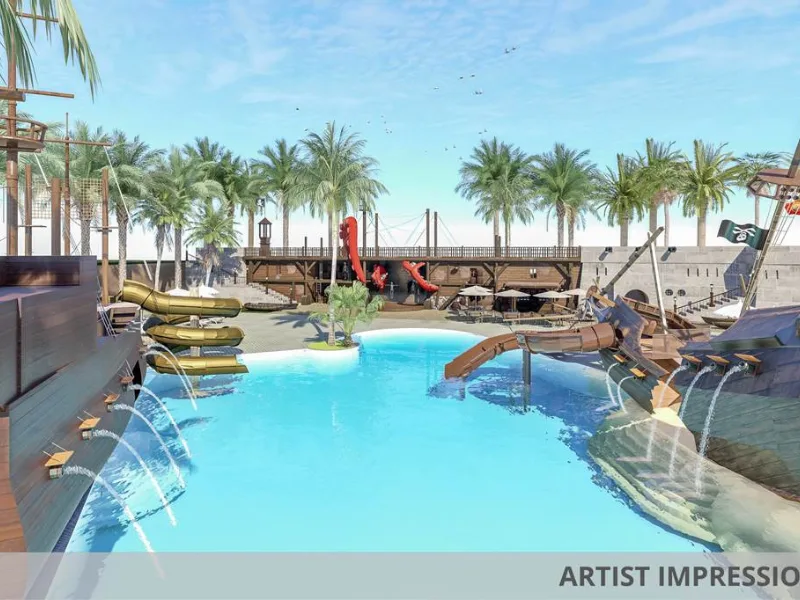 hotels with waterparks spain