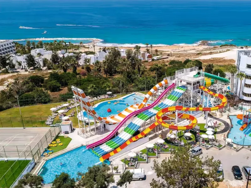 hotel in Cyprus with a waterpark