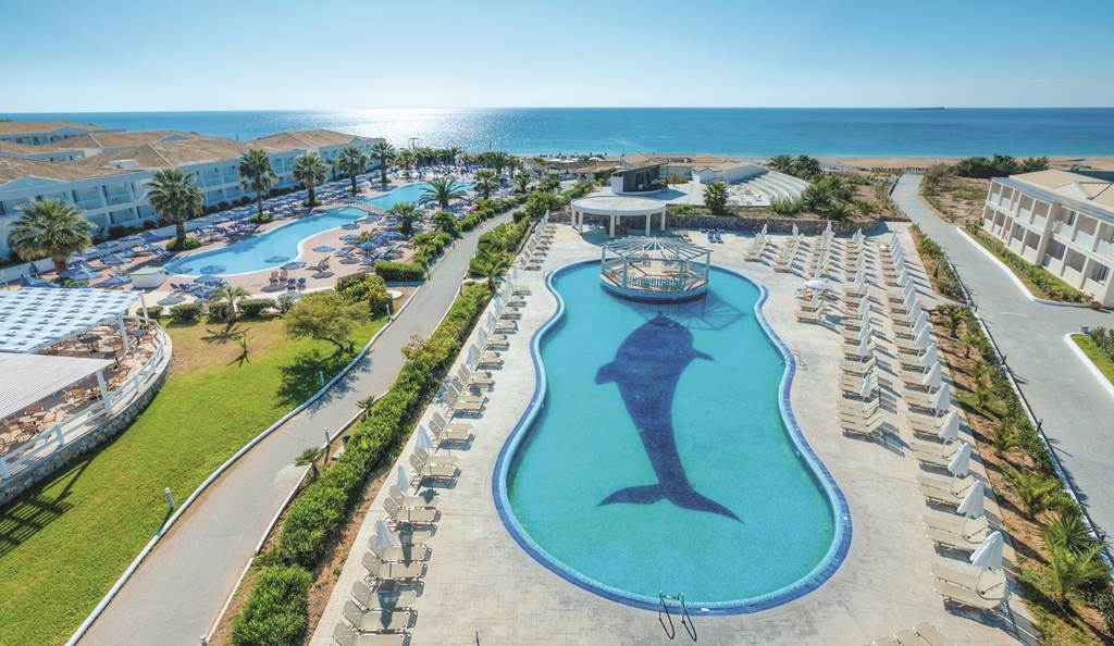 all inclusive resort with waterslides
