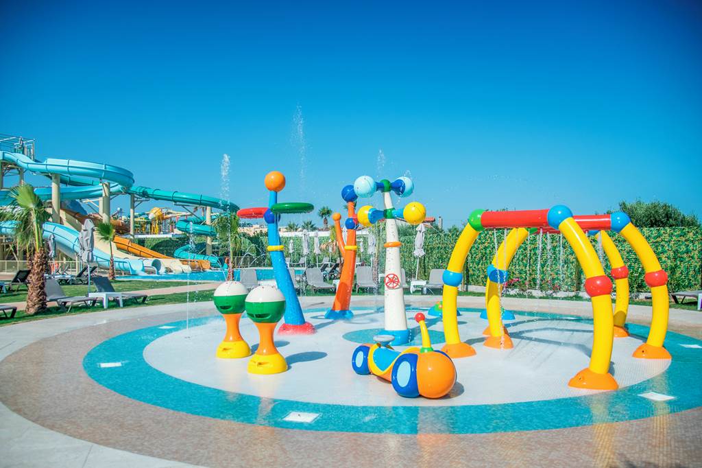 all inclusive resort with waterslides