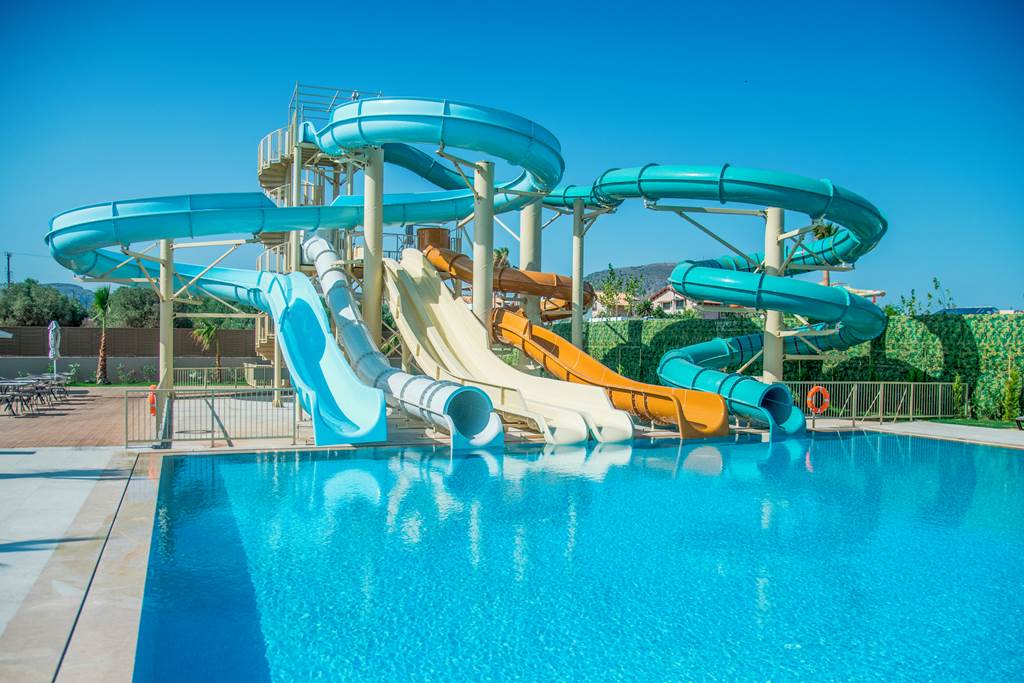 all inclusive resort with waterslides