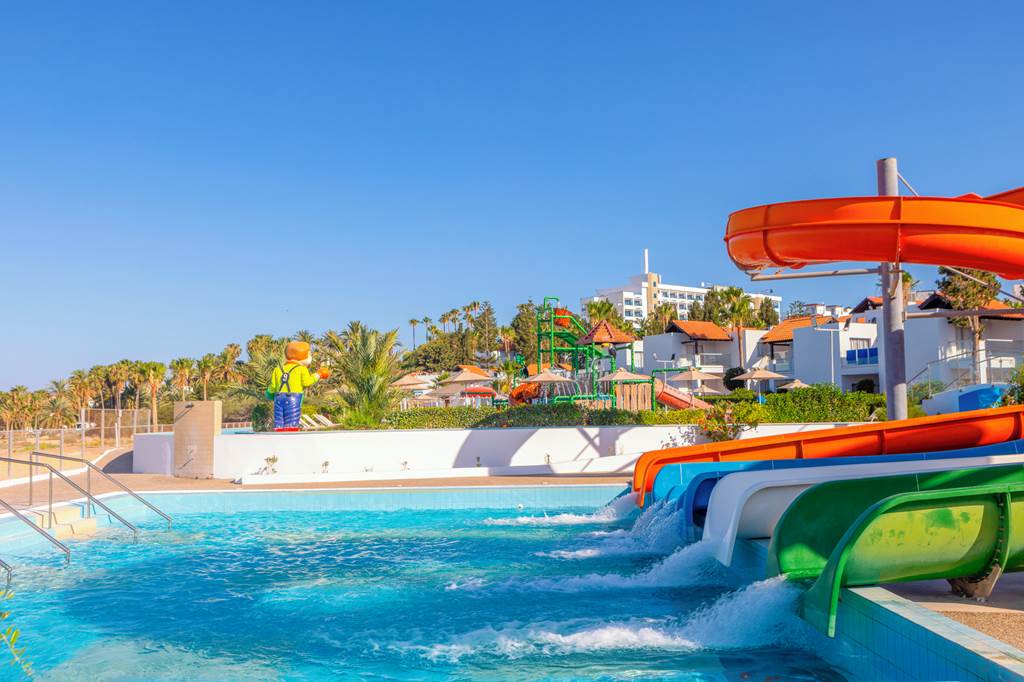 all inclusive resort with waterslides