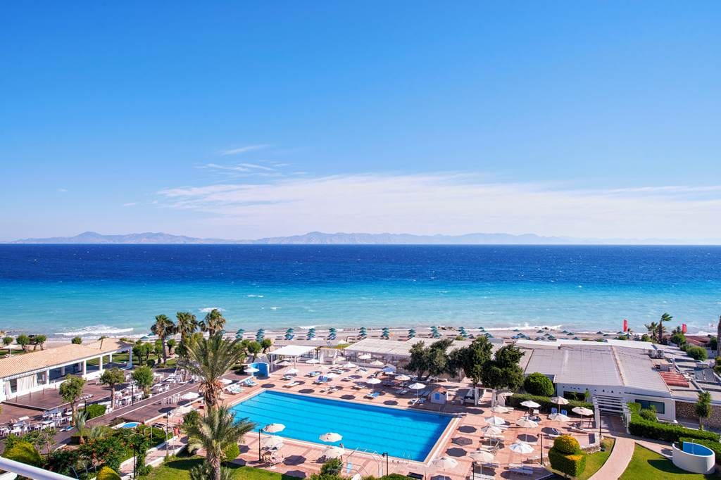 all inclusive resort with waterslides