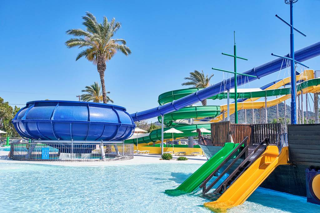 all inclusive resort with waterslides
