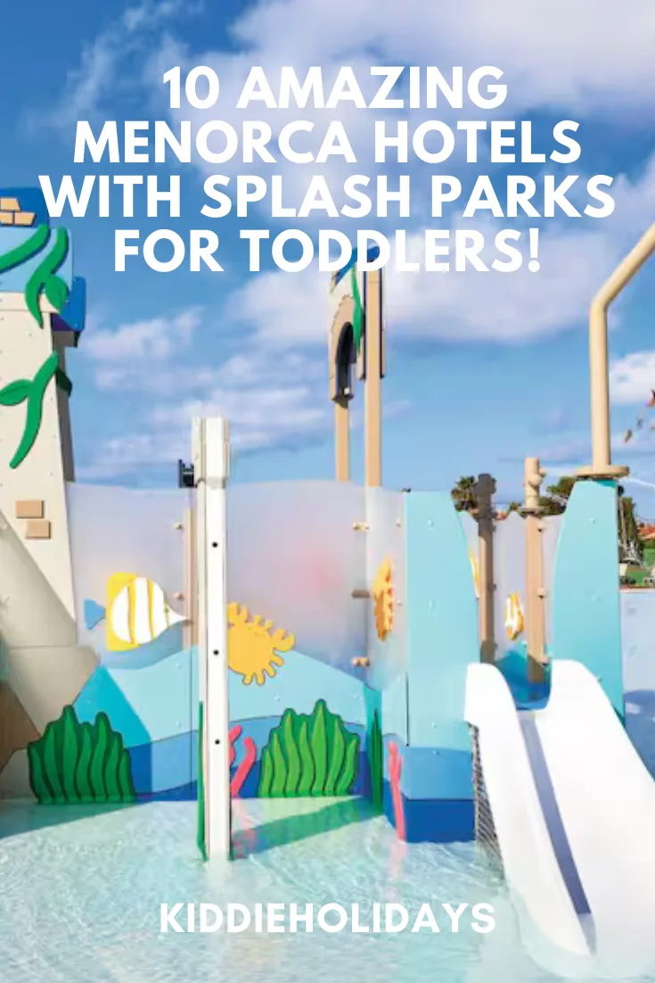 menorca hotels with splash parks